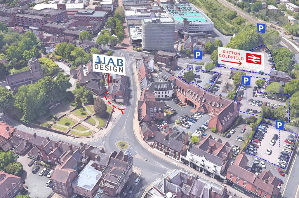 JAB Design 3D map illustration